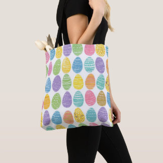 ROSA LILA BLAU GELB GRÜNE OSTEREIER TASCHE