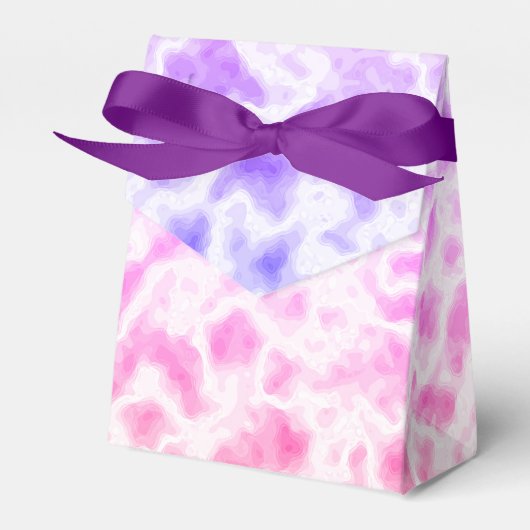 Rosa Lila Blau Geschenkschachtel (Vorderseite)