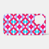 rosa, lila, blauer Diamant Case-Mate iPhone Hülle (Rückseite (Horizontal))