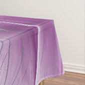 Rosa Lila Blume Leidenschaft Abstraktes Fraktal Ku Tischdecke (Beispiel)