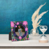 Rosa Lila Blüte Niedlich Ihr Foto individuell Fotoplatte (InSitu)