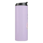 Rosa lila Eistüten Thermosbecher (Nach links gedreht)