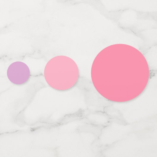 Rosa Lila elegante Farben Moderne Vorlage Konfetti (Rückseiten)