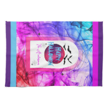 Rosa Lila Familienname Spider Bat Happy Halloween