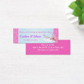 Rosa, Lila Fantasy Faible Gastgeschenk Hochzeit Ta (Schreibtisch)