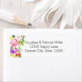 Rosa Lila Floral (Insitu)