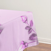 rosa, lila, florale tischdecke (Beispiel)
