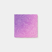 rosa/Lila flüssige Flüssigkeit Post-it Klebezettel (Vorderseite)