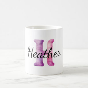 Rosa Lila Gemütlich H Name Kaffeetasse