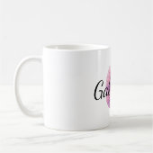 Rosa Lila Gemütlicher G Name Kaffeetasse (Links)
