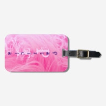 Rosa Lila Girl Simple Modern Monogram Template