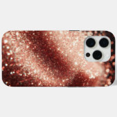 Rosa Lila Glitzermuster-Handyhülle für Apple Case-Mate iPhone Hülle (Rückseite (Horizontal))