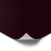 Rosa Lila gotische Blume Poster (Ecke)