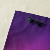 Rosa Lila Gradient Unschärfe Abstrakter Hintergrun Strandtuch (Beispiel)