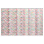 Rosa Lila Korallenroter Runder Platz Stoff (Fat Quarter (45,7 x 55,9 cm))