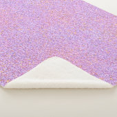 Rosa-lila Krume. Textur. Sherpadecke (3/4)