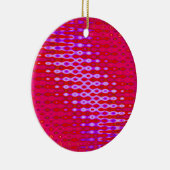 rosa lila Kunst Keramik Ornament (Rechts)