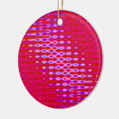 rosa lila Kunst Keramik Ornament (Links)