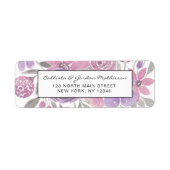 Rosa Lila Lichtfarbe Grüne Blütenfarbe (Vorne)