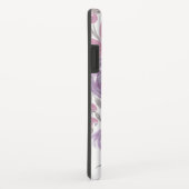 Rosa Lila Lichtfarbe Grüne Blütenfarbe Case-Mate iPhone Hülle (Hinten/Rechts)