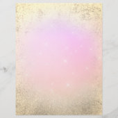 Rosa lila Lotus-Logo Flyer (Hinten)