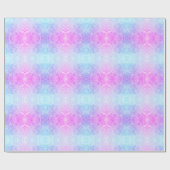 Rosa / Lila mattierte Bauweise Geschenkpapier (Flach)