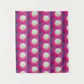 Rosa-Lila Muster Wandteppich (Vorderseite)