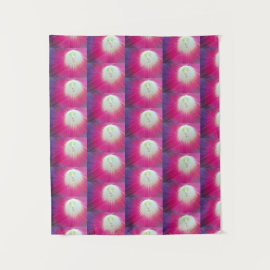 Rosa-Lila Muster Wandteppich (Vorderseite)