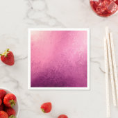 Rosa Lila Ombré Aquarellgrunge Rustikale Printwerb Serviette (Beispiel)