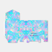 Rosa lila Opalstein Geschenkschachtel (Ungefaltet)