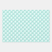 Rosa, Lila Perlen und Perlen mit Minze Geschenkpapier Set (Vorderseite 3)