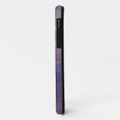 Rosa Lila Pyramide Abstraktes Muster Art Case-Mate iPhone Hülle (Hinten/Links)