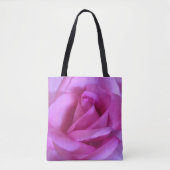 Rosa lila Rose Blume Foto fett modern Tasche (Vorderseite)