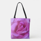 Rosa lila Rose Blume Foto fett modern Tasche (Rückseite)