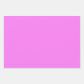Rosa Lila schwarze Wrapping Paper Sheets Geschenkpapier Set (Vorderseite 2)