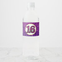 Rosa & Lila Sweet 16 Sparkle Glitzer Edelsteine