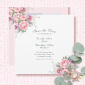 Rosa Lila Szene Rosa Rosa Elegantes Drehbuch Save The Date