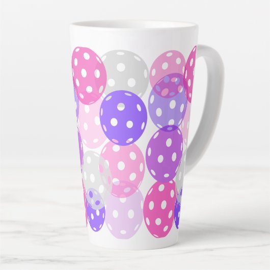 Rosa/Lila Tasse der Klappe (Rechte Ecke)