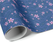 rosa lila und blau geschenkpapier (Rolleneckpunkt)