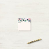 Rosa Lila und grüne Farbe Post-it Klebezettel (Auf Schreibtisch)