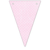 Rosa, Lila und grüne Flaggengarten Wimpelkette (Erste Fahne)