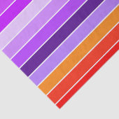 Rosa, Lila und orange Seidenpapier (Detail)