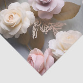 Rosa, Lila und weiß Seidenpapier (Ausschnitt)