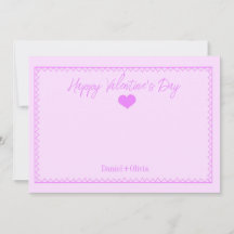 Rosa - Lila Valentinstag