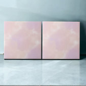 Rosa Lila Wasserfarben Eleganter Abstrakter Frühli Fliese