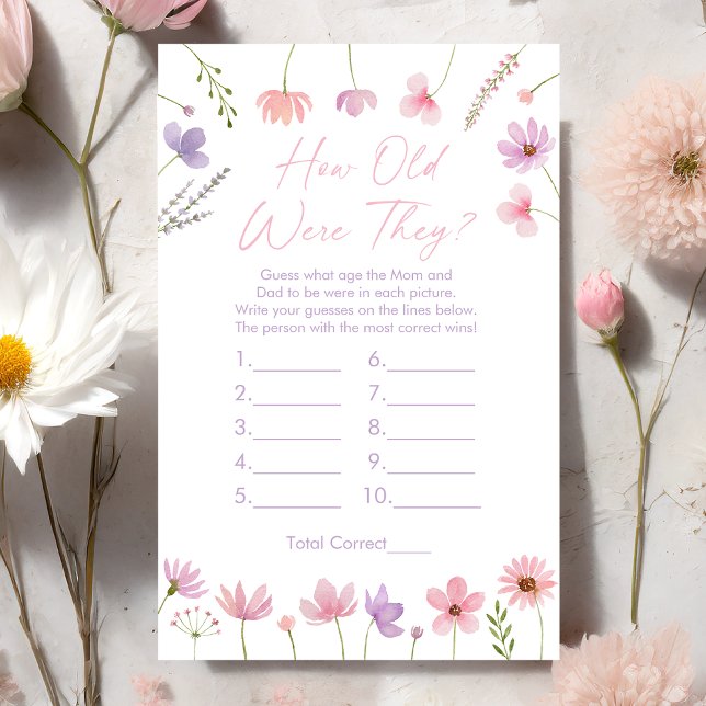 Rosa Lila Wildblumen, wie alt sie waren (Von Creator hochgeladen)