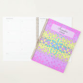 Rosa, Lilac, Gelb und Sky Blue Geometric Planer (Anzeige)
