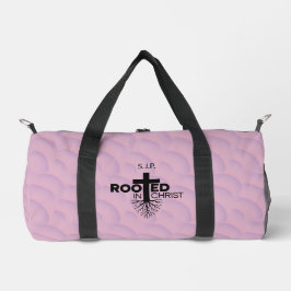 Rosa Lilac-Wavy-Blasen in Christus Christlich Duffle Bag