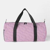 Rosa Lilac-Wavy-Blasen in Christus Christlich Duffle Bag (Rückseite)