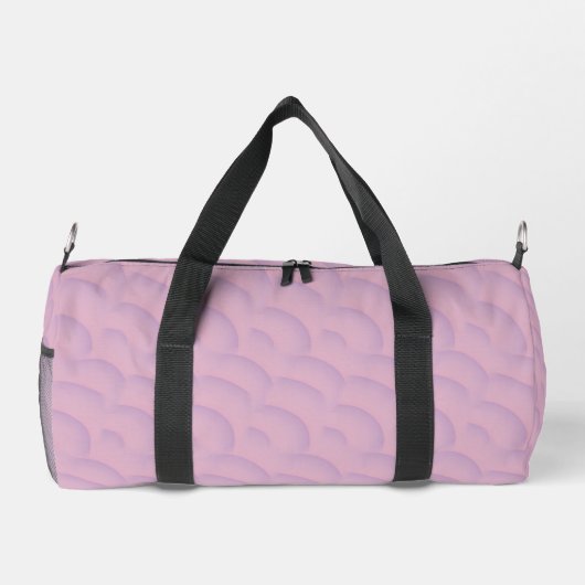 Rosa Lilac-Wavy-Blasen in Christus Christlich Duffle Bag (Rückseite)